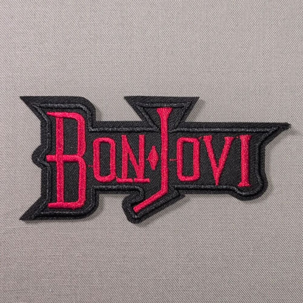Bon Jovi Rock Band Iron On Patch | Rock Music Patch